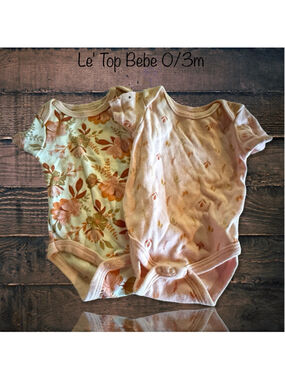 0/3m Lé Top Bebe Onesies